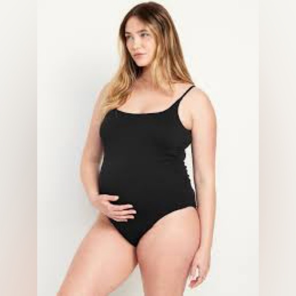 NWT Old Navy Black Maternity Swimsuit